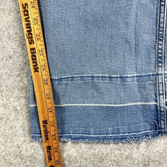 Wrangler Retro Flare Jeans Womens 32 Long High Rise Western Boho Stretch Denim - Picture 14 of 16